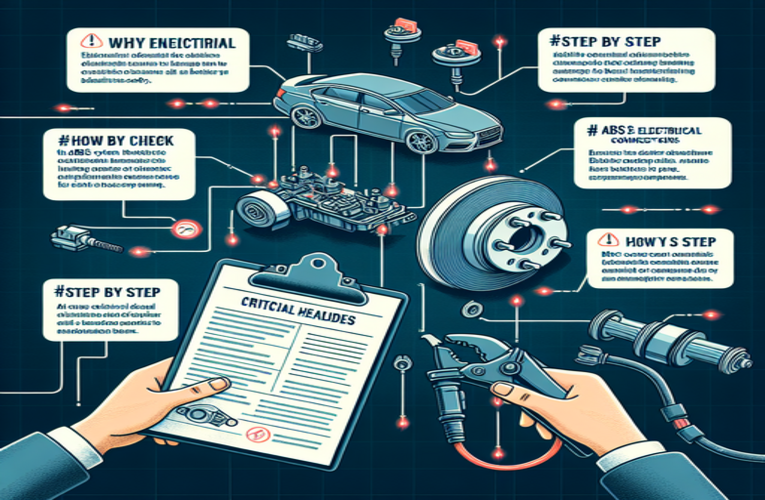 Sprawdzenie połączeń elektrycznych w układzie ABS – jak zapewnić bezpieczeństwo podczas hamowania?