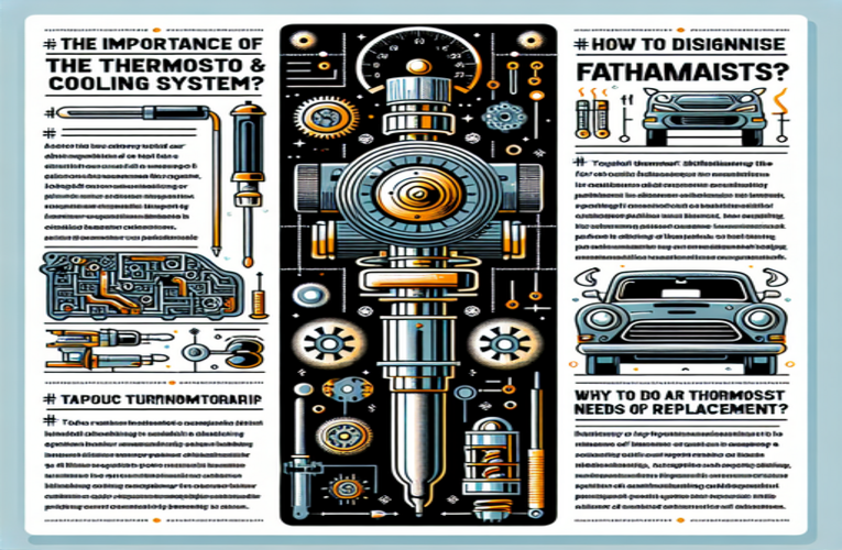 Jak rozpoznać uszkodzony termostat w samochodzie?