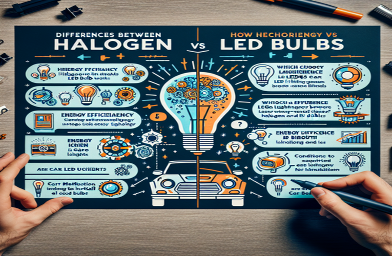 Żarówki halogenowe czy LED – co lepiej sprawdzi się w twoim aucie?